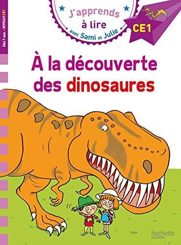 J'apprends à lire avec Sami et Julie, CE1 : À la découverte des dinosaures